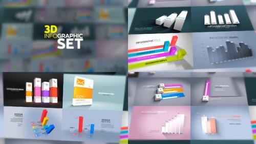 Videohive - 3D Infographics Set