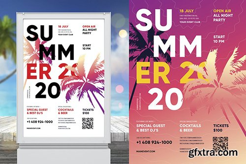 Summer Poster Template