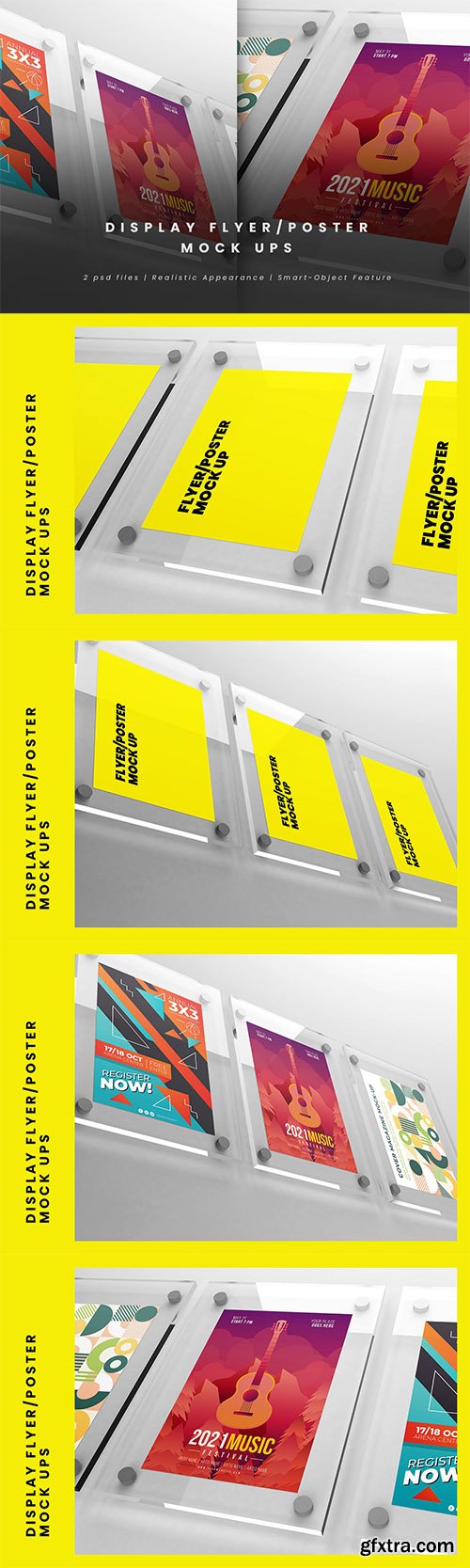 Display Flyer/Poster Mock-Ups