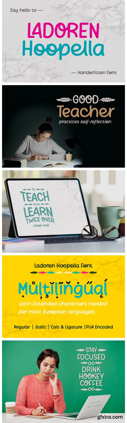 Ladoren Hoopella Font