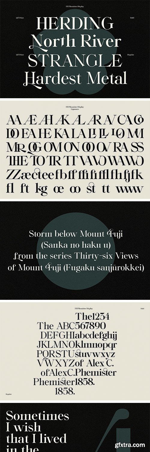 FH Phemister Font Family