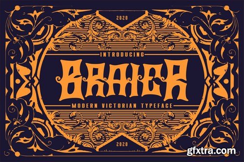 Braier Modern Victorian Typeface