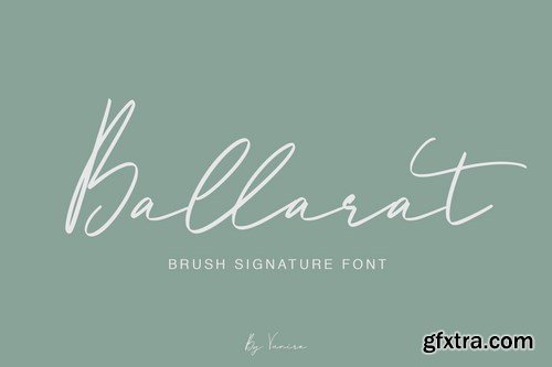 Ballarat Brush Signature Font