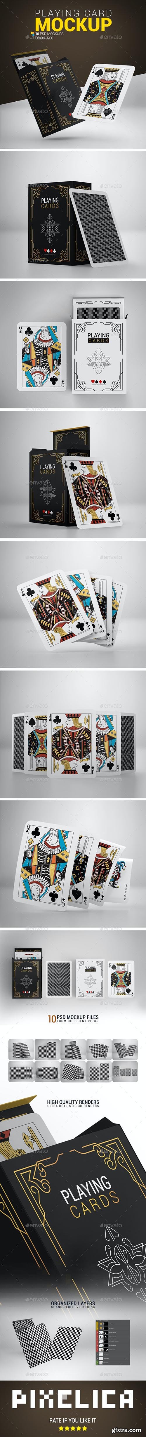 GraphicRiver - Playing Card Mockup 24195014