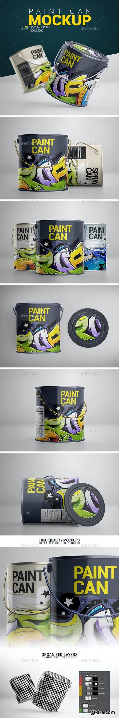 GraphicRiver - Paint Can Mockup 24030529