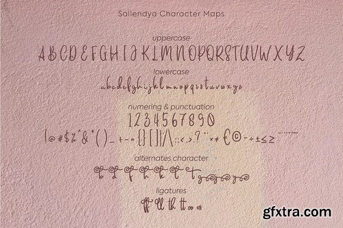 Saillendya Handwritten Brush Typeface