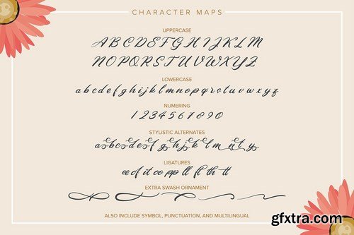 Ellena Handwritten Calligraphy Typeface