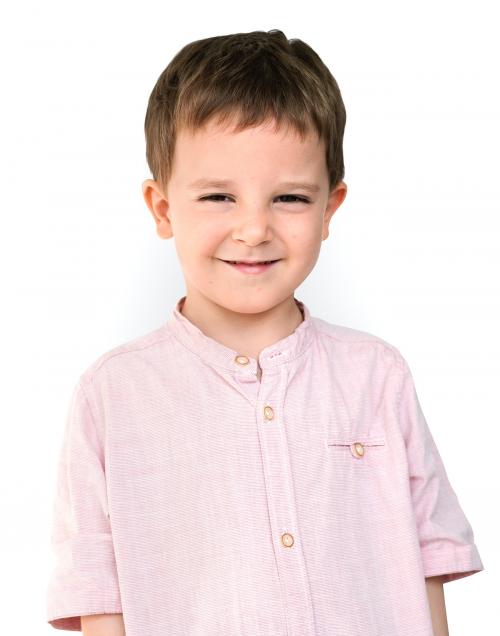 Little Young Boy Smile Portrait - 7533