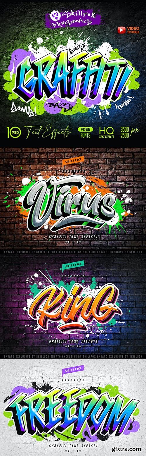 GraphicRiver - Graffiti Text Effects 27541101