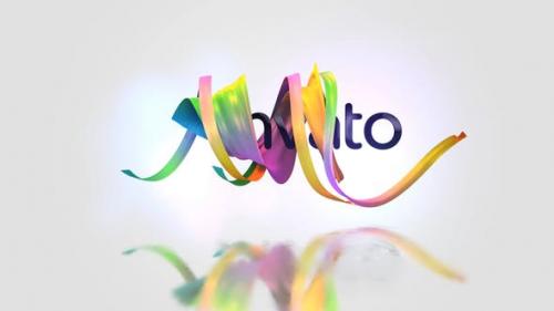 Videohive - Ribbon logo