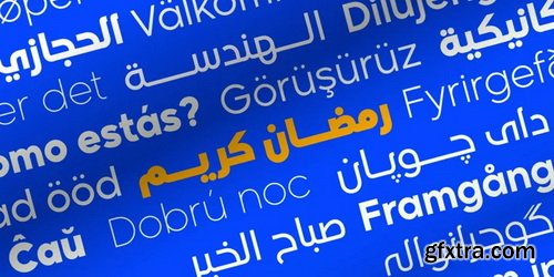 Madani Arabic Font Family