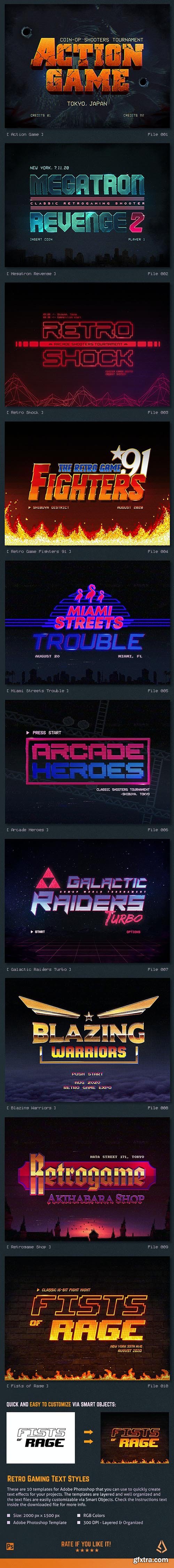 GraphicRiver - Retro Gaming 80s Classic Text Effects V1 27205242