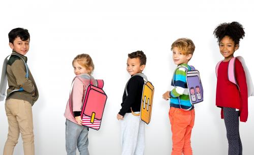 Classmates Friends Bag School Education - 7146