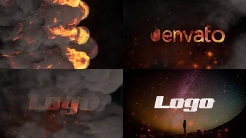 Videohive - Stylish Fire Logo | After Effects