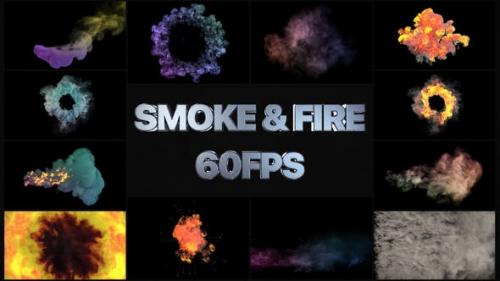 Videohive - Smoke And Fire VFX Simulation | After Effects