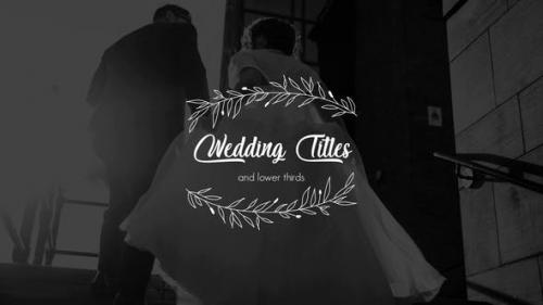 Videohive - Wedding Titles and Lower Thirds