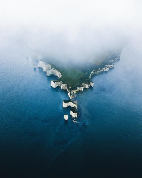 Gloomy Old Harry Rocks, United Kingdom - 1017129