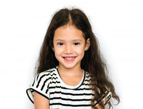 Portrait of a cheerful young girl - 7206