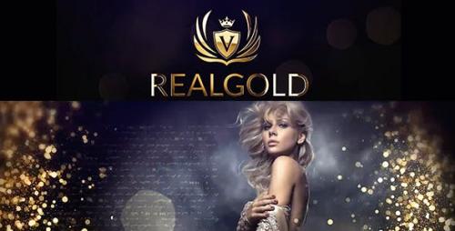 Videohive - Real Gold Slideshow