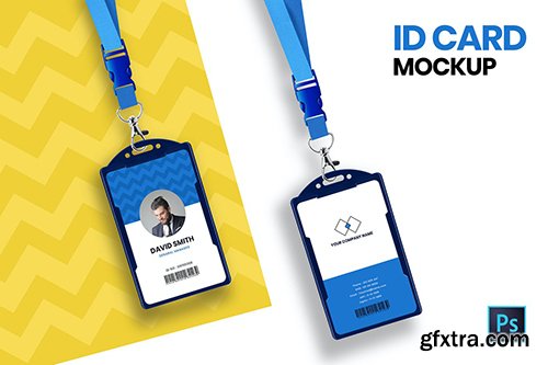 ID Card Mockup