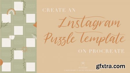 Create an Instagram Puzzle Template on Procreate + FREE Color Palettes