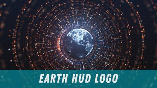 Videohive - Earth HUD Logo