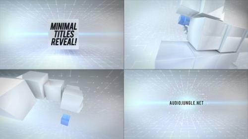 Videohive - Clean Cubes Titles Reveal