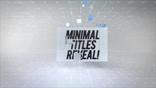 Videohive - Corporate Cubes Titles Reveal