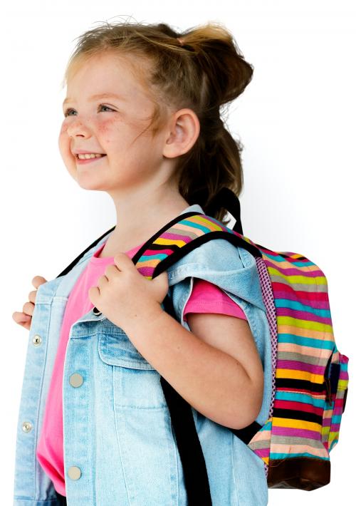 Little Girl Student Wear School Bag - 7301