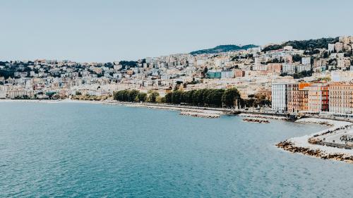 View of Naples coastline, Italy - 1198231