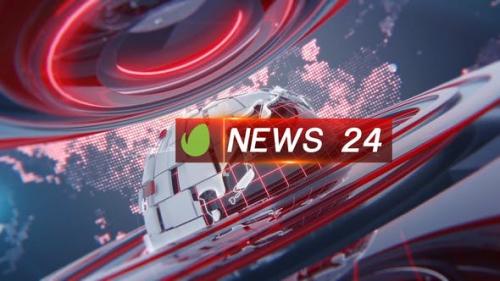 Videohive - Broadcast 24News Package