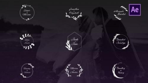 Videohive - Wedding Titles