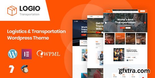 ThemeForest - Logio v1.0 - Logistics & Transportation WordPress Theme - 26680928