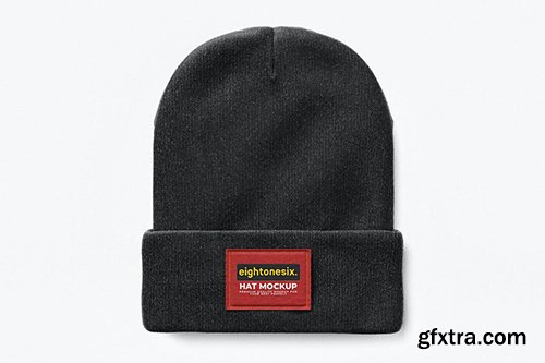 Beanie Mock-Up Template