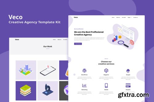 ThemeForest - Veco v1.0 - Creative Agency Template Kit - 26820476