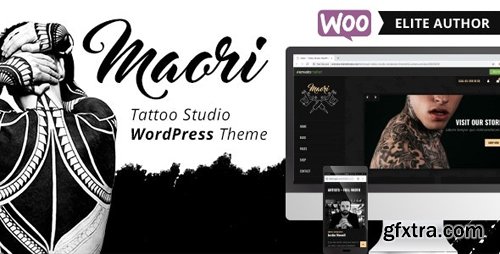 ThemeForest - Maori v1.3 - Tattoo Studio WordPress Theme - 22600206