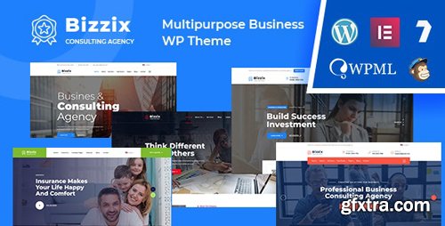 ThemeForest - Bizzix v1.0 - Multipurpose Business WordPress Theme - 25361824