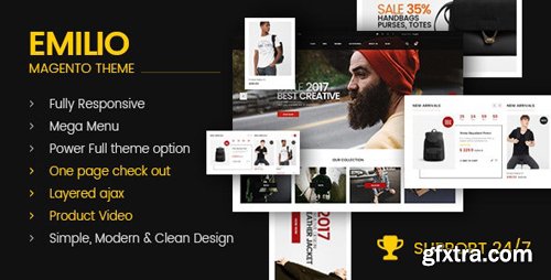 ThemeForest - Emilio v1.3 - Responsive Magento 2 Theme - 19994950