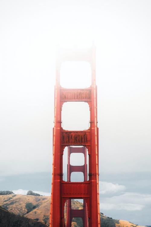 View of the Golden Gate Bridge, San Francisco, United States - 1204763