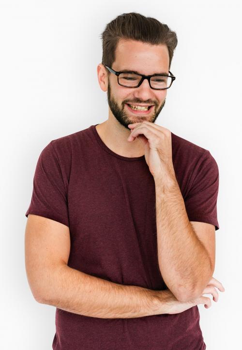 Man Smiling Happiness Portrait Concept - 6864