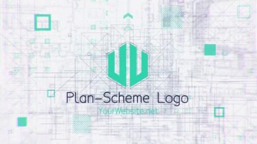 Videohive - Blueprint Scheme Logo