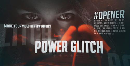 Videohive - Glitch Opener