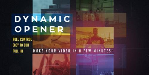 Videohive - Dynamic Glitch Opener