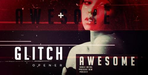 Videohive - Grunge Glitch Opener