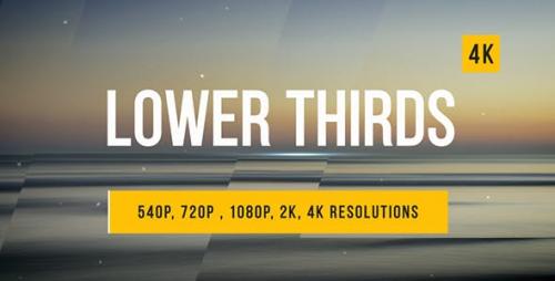 Videohive - Lower Thirds