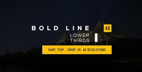 Videohive - Minimal Lower Thirds