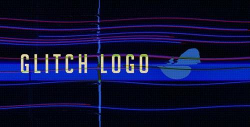 Videohive - Glitch Logo