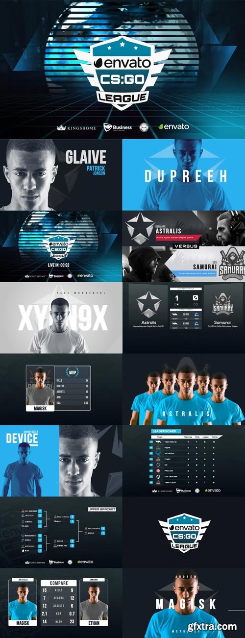 Videohive - Esport Broadcast package - 26501123