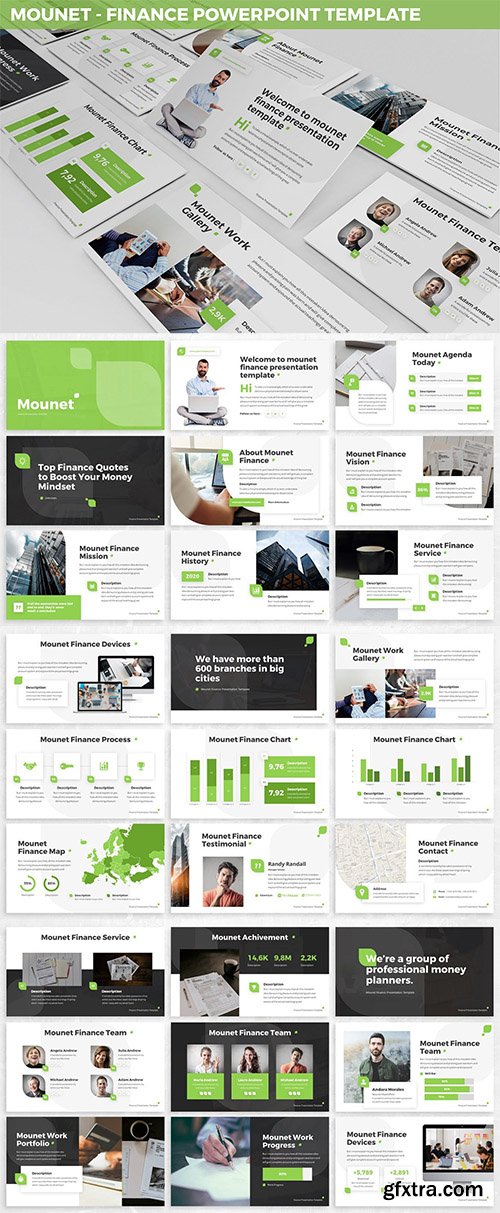 Mounet - Finance Powerpoint Template