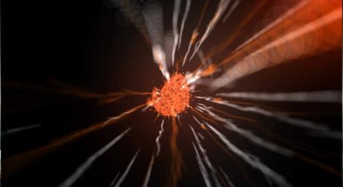 Videohive - Intense Particles Logo